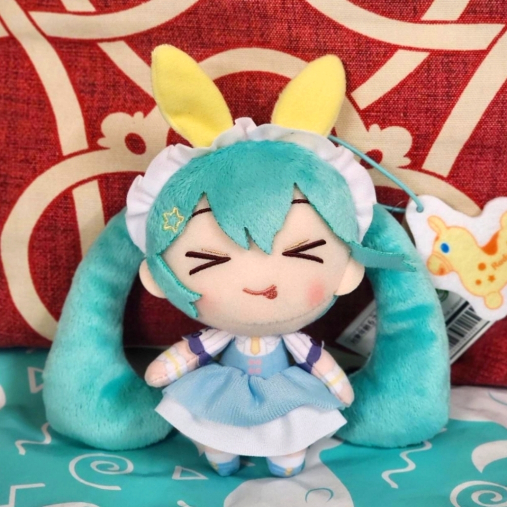 Miku x Rody Collab Mini Plush Keychain Colorful Stage Sekai Teto Kasane Miniso
